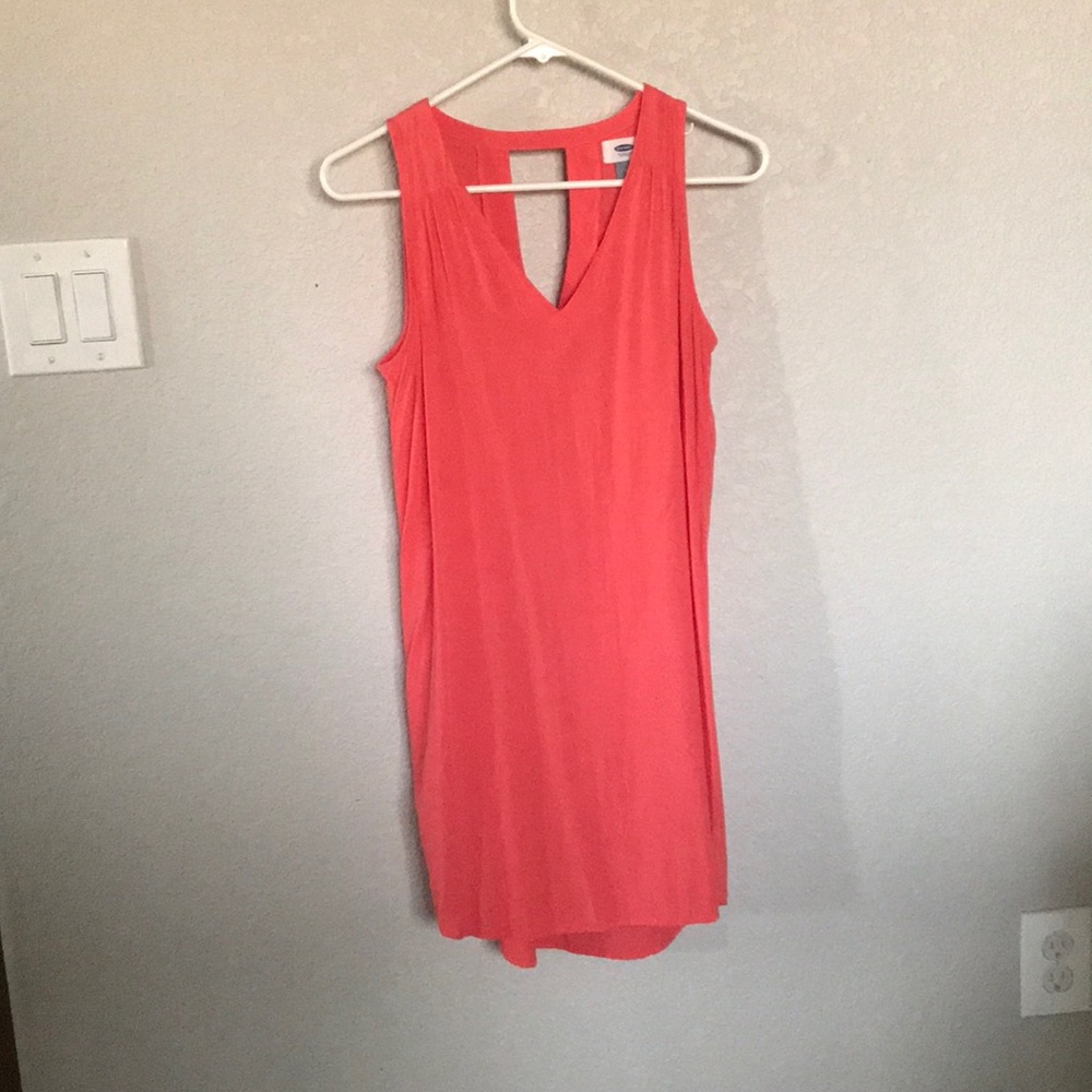 Coral dress from old navy